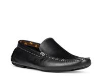 Vik Driving Loafer Black Leather view