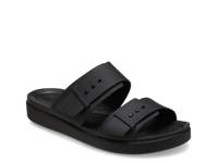 Brooklyn Low Wedge Sandal - Women's Black view