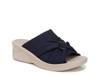 Serenade Wedge Sandal Navy view