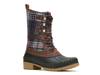 Sienna Snow Boot - Women's Tan/Multicolor Plaid Print view