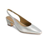 Ariella Pump Silver Metallic Leather view