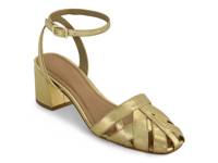 Atlas Sandal Gold Leather view