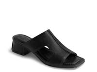 Jewel Sandal Black Leather view