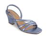 Naples Sandal Denim Blue Leather view