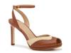 Kyla Sandal Cognac/Beige view