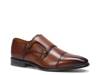 Delano Monk Strap Slip-On Walnut Brown view