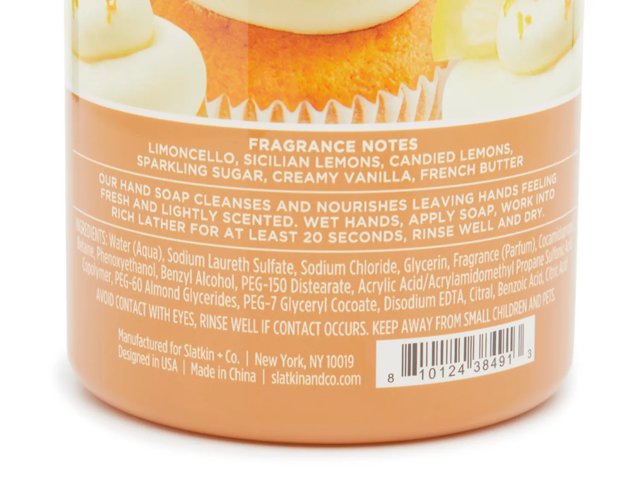 Limoncello Cupcake 22-oz. Hand Soap