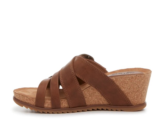 Teddie Wedge Sandal