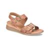 Magnolia Wedge Sandal Cognac view