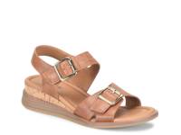 Magnolia Wedge Sandal Cognac view