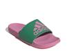 Adilette Comfort Slide Sandal - Women's Pink/Green view