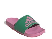 Adilette Comfort Slide Sandal - Women's Pink/Green view
