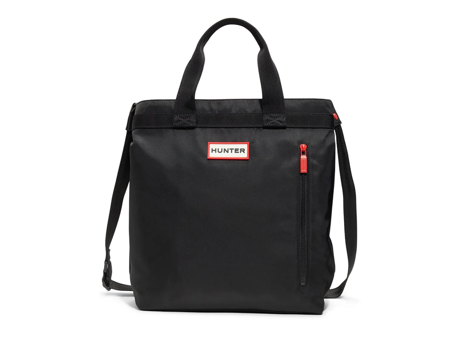 NWOT Hunter Black tote backpack Amazon.com: Hunter UBS1202KBM Nylon Top Clip Tote Large  main image 3