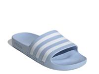 Adilette Aqua Slide Sandal - Women's Light Blue view