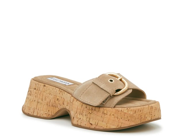 Steve Madden Gaia Platform Sandal - Free Shipping | DSW
