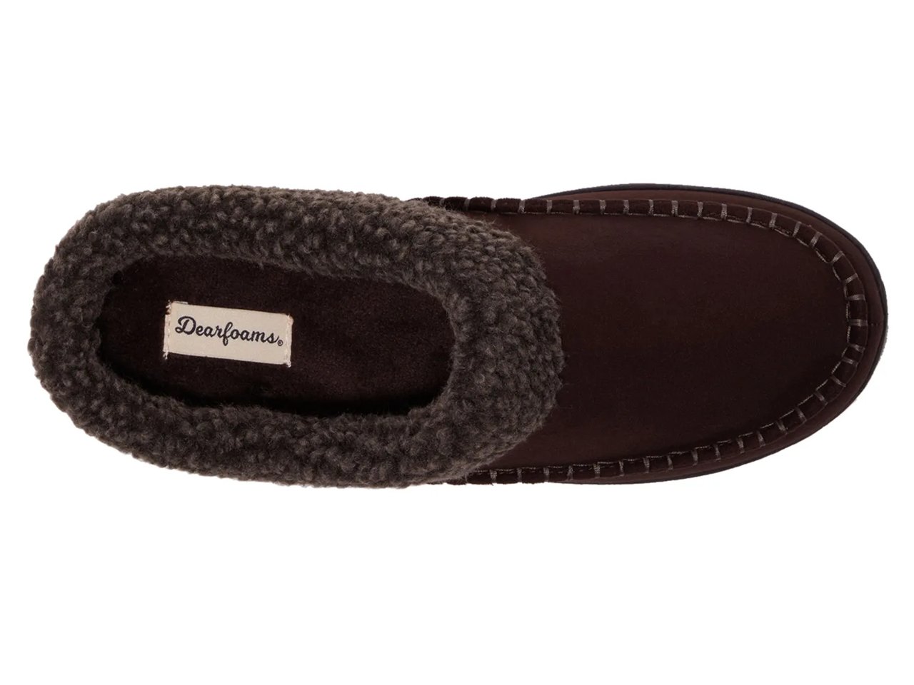 Marshall Berber Cuff Clog Slipper