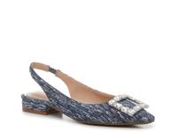 Sloannes Flat Blue/White Space-Dye view