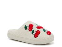 Cherry Slipper - Women's White Cherry Print view
