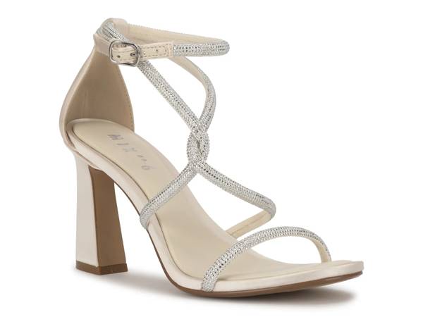 Click to Shop Bridal strappy heels at DSW Designer Shoe Warehouse