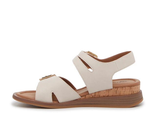 Magnolia Wedge Sandal