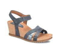 Talia Wedge Sandal Navy view