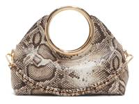 Kelhanix Mini Satchel Taupe/Black Snake Print view