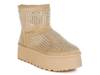 Xoras Platform Bootie Beige view