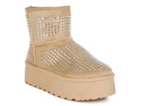Xoras Platform Bootie Beige view