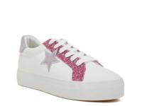 Bomber Platform Sneaker White/Pink view