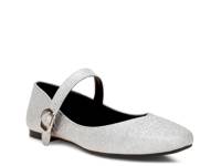 Herma Mary Jane Flat Silver Metallic view
