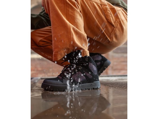 DC WORK CREW Pure Waterproof Composite Toe High-Top Work Sneaker