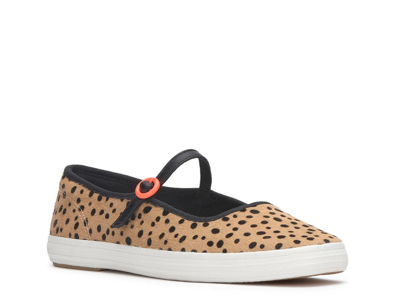 Square Toe Mary Jane Flat