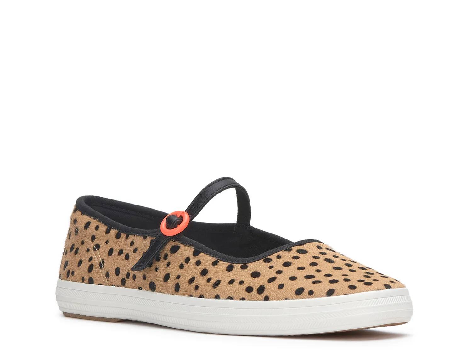 Square Toe Mary Jane Flat