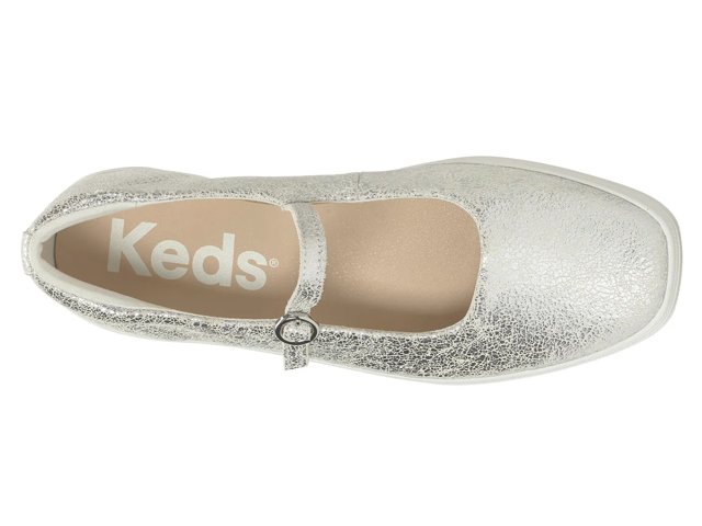 Square Toe Mary Jane Flat