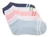 Varsity Stripe Women's No Show Socks - 5 Pack Multicolor view