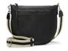 Kyla Leather Crossbody Bag Black view