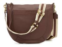 Kyla Leather Crossbody Bag Dark Brown view