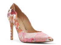 Camille Pump Multicolor Floral Print Fabric view