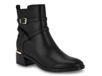 Jasen Bootie Black Faux Leather view
