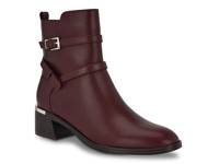 Jasen Bootie Dark Red view