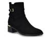 Jasen Bootie Black Faux Suede view