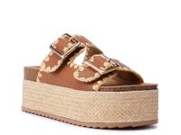 Calluna Platform Sandal Tan view