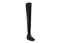 Surgical Thigh High Boot Black view