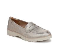 Nice Day Penny Loafer Silver Synthetic view
