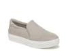 Madison Cloud Platform Slip-On Sneaker Grey Fabric view