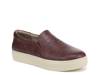 Madison Cloud Platform Slip-On Sneaker Burgundy Snake Print Synthetic view