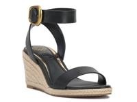 Felia Wedge Sandal Black view