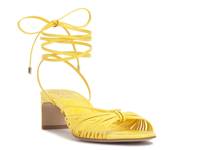 Lory Lace-Up Sandal Yellow view