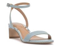 Lylah Sandal Light Blue Croc Print view