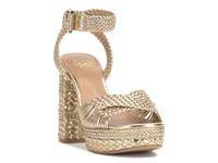 Pessa Sandal Gold Metallic view